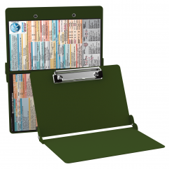 WhiteCoat Clipboard® - Army Green Neonatal Edition